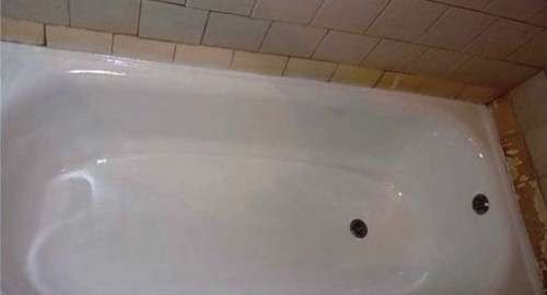 Реставрация ванны жидким акрилом | Октябрьский